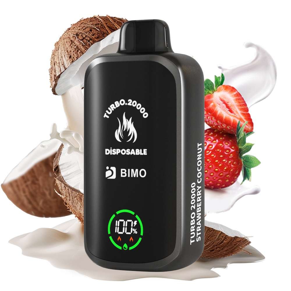 Bimo vape Turbo 20000 Puffs Strawberry Coconut